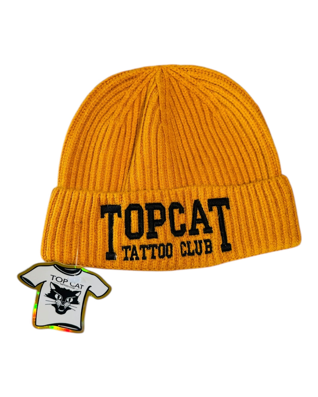 Top Cat Sailors Beanie Yellow & Black