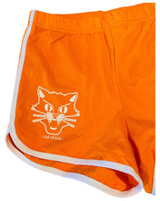 Load image into Gallery viewer, Top Cat Tattoo Club Girls Shorts Orange
