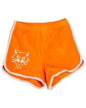 Load image into Gallery viewer, Top Cat Tattoo Club Girls Shorts Orange

