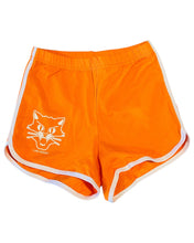 Load image into Gallery viewer, Top Cat Tattoo Club Girls Shorts Orange

