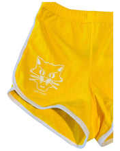 Load image into Gallery viewer, Top Cat Tattoo Club Girls Shorts Yellow
