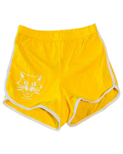 Load image into Gallery viewer, Top Cat Tattoo Club Girls Shorts Yellow
