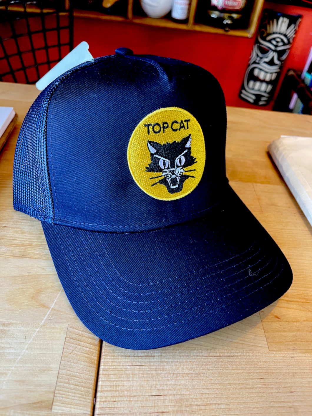 Top Cat  Hat Navy Blue